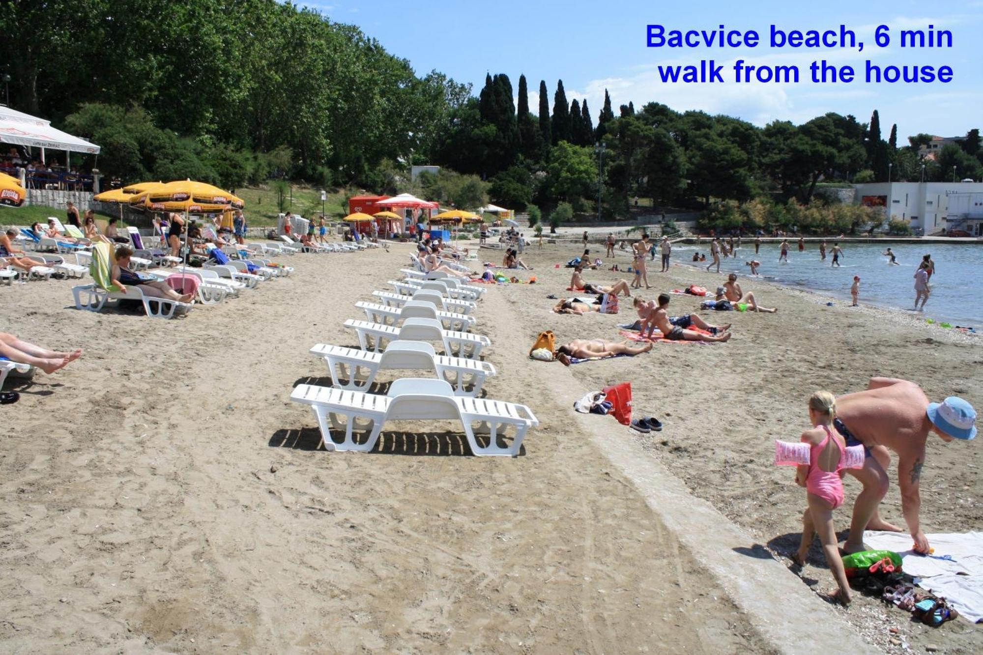 Villa Violeta With The Sea View, 3 Min Walk To The Beach Split Exterior foto